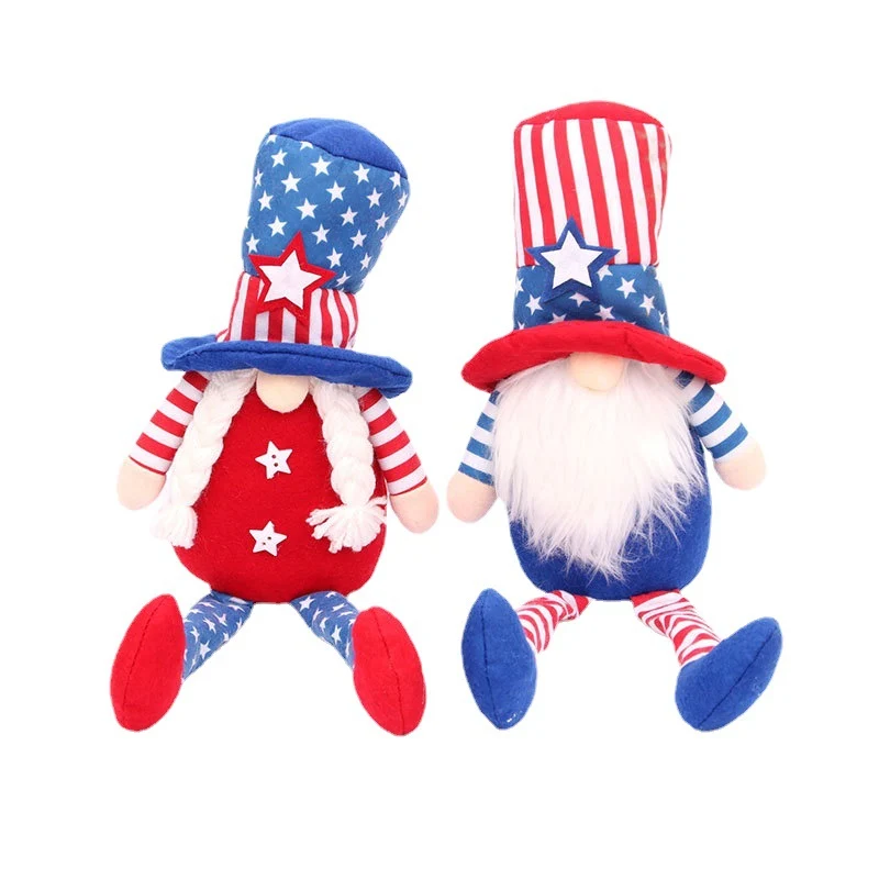 Decorative Plush Gnome Figurine Stornfield