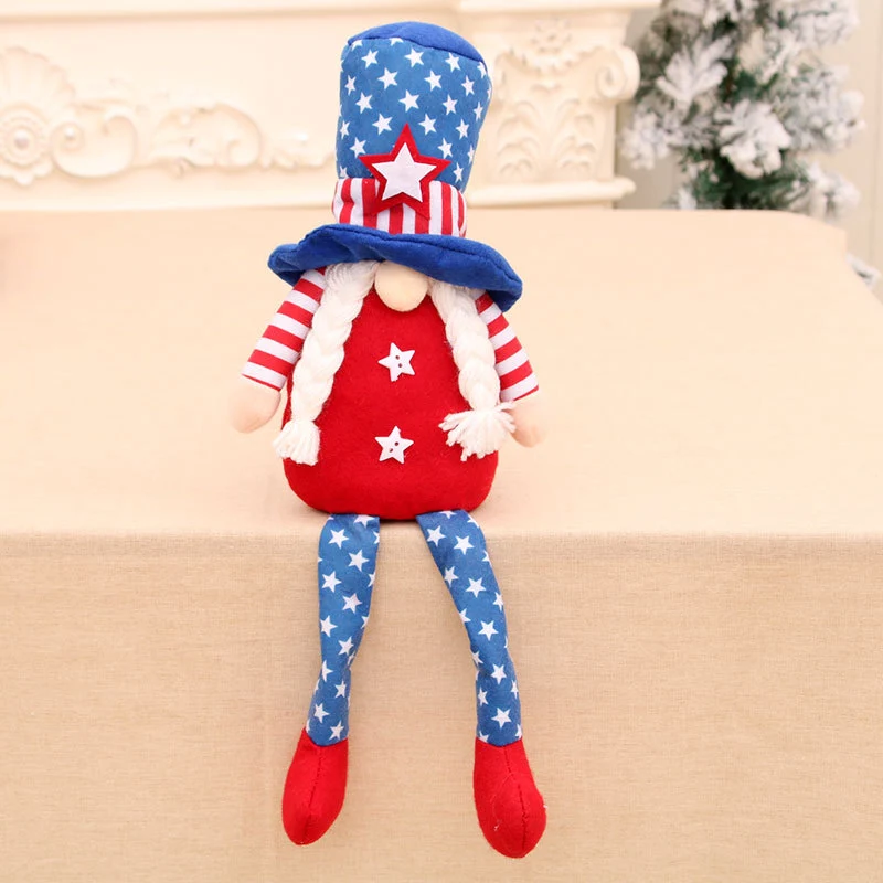 Decorative Plush Gnome Figurine Stornfield