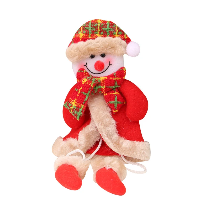 Decorative Plush Christmas Bear Ornament Stornfield