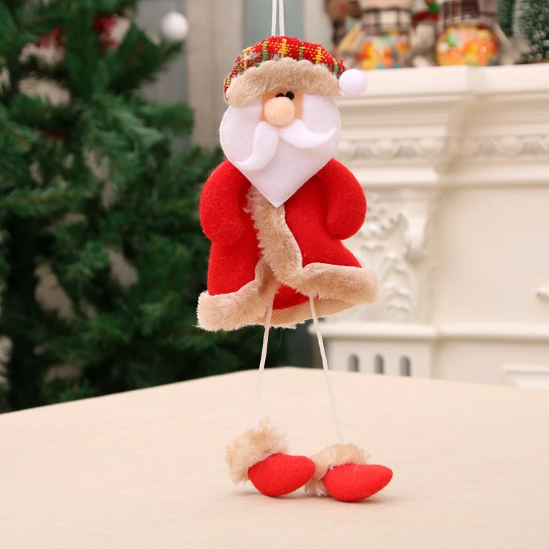 Decorative Plush Christmas Bear Ornament Stornfield