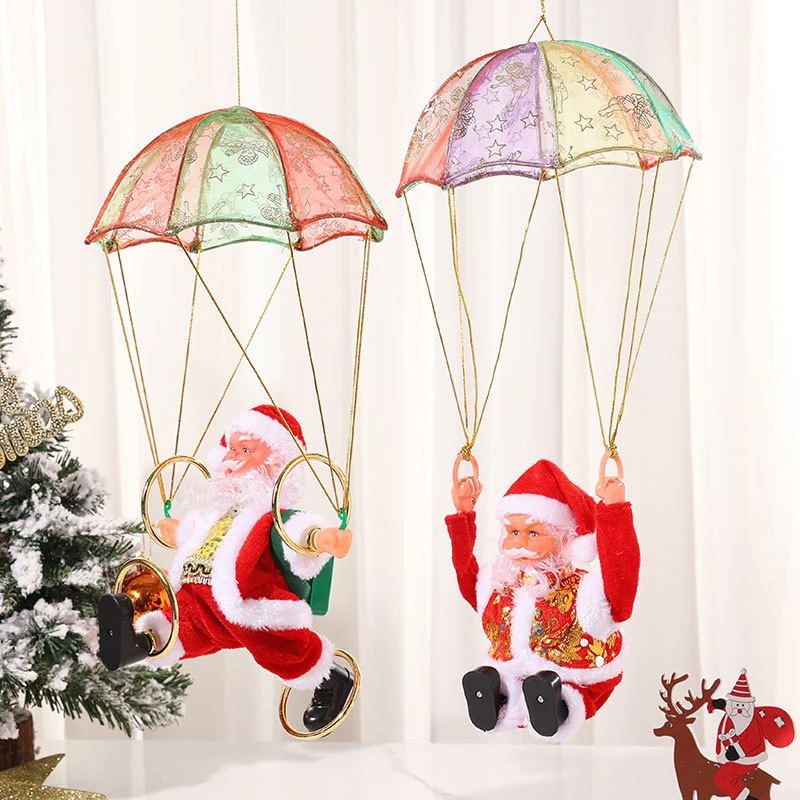Decorative Parachuting Santa Doll Stornfield
