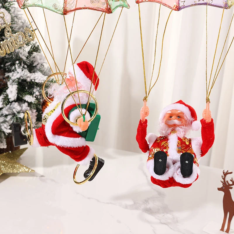 Decorative Parachuting Santa Doll Stornfield