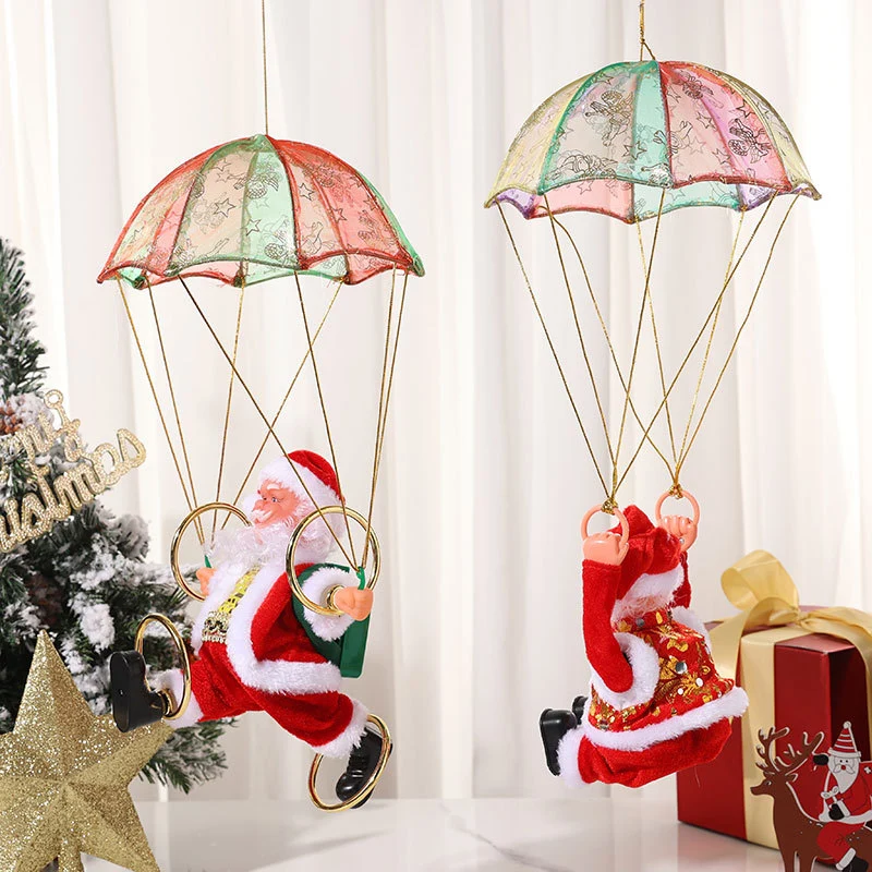 Decorative Parachuting Santa Doll Stornfield