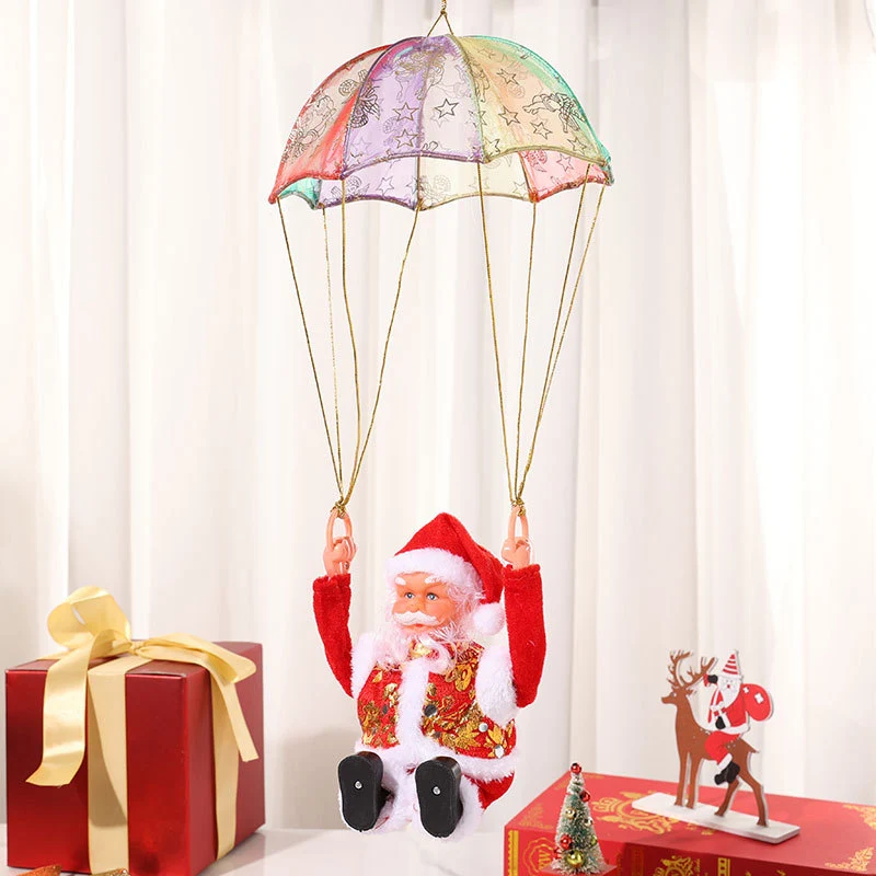 Decorative Parachuting Santa Doll Stornfield