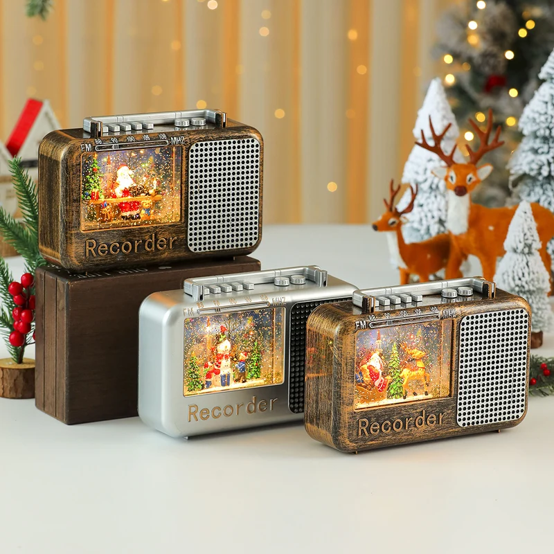 Decorative Musical Snow Globe Radio Stornfield