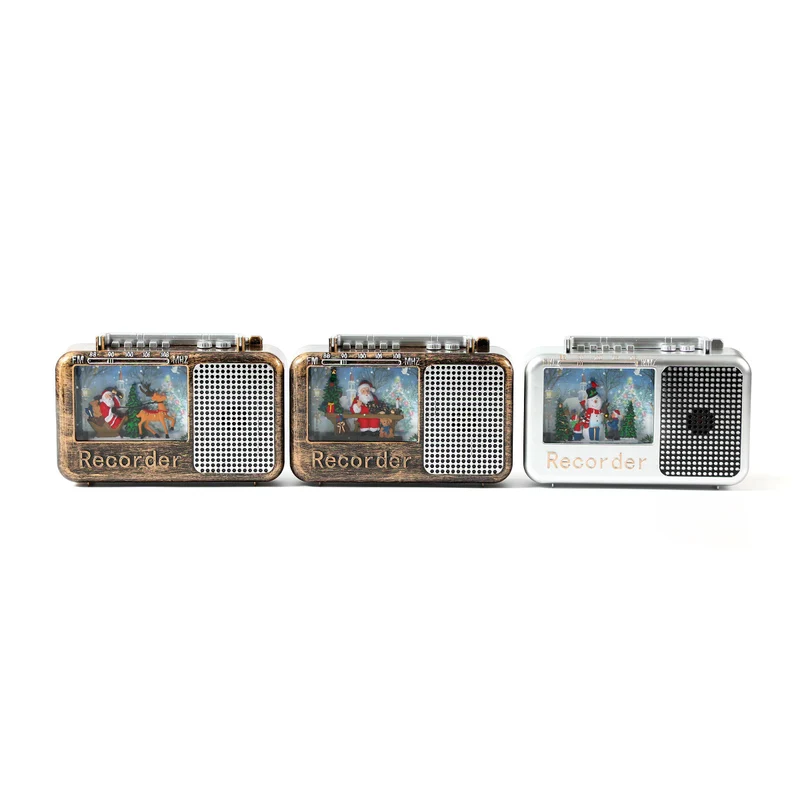 Decorative Musical Snow Globe Radio Stornfield