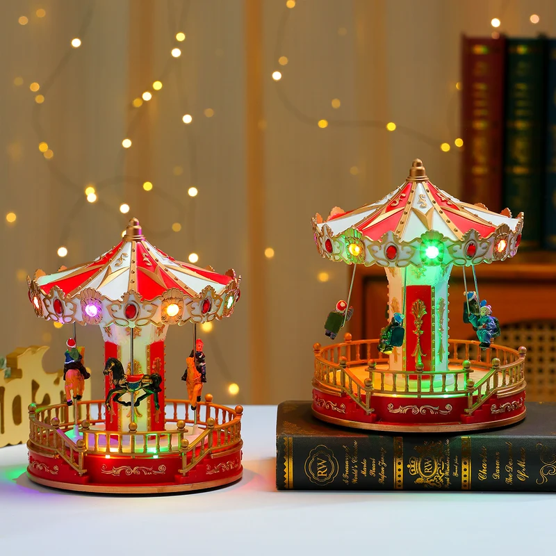 Decorative Musical Carousel Stornfield