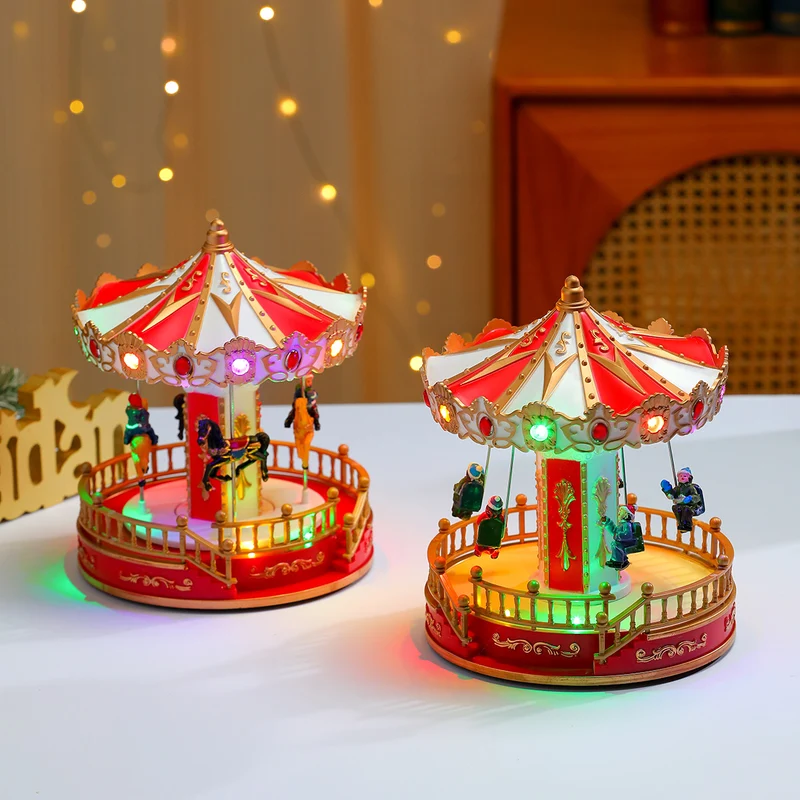 Decorative Musical Carousel Stornfield