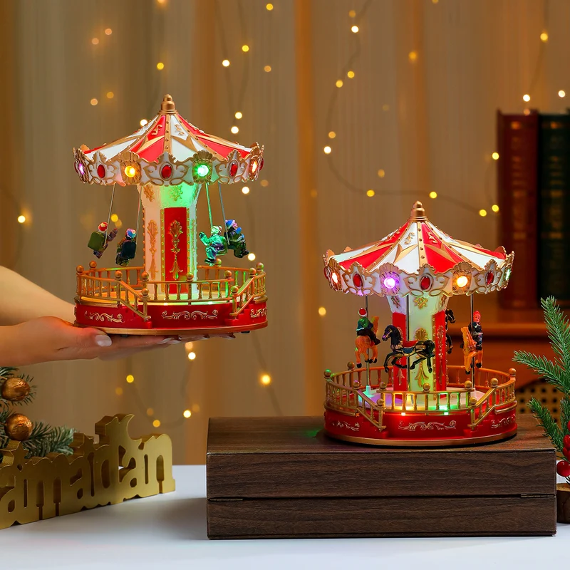 Decorative Musical Carousel Stornfield