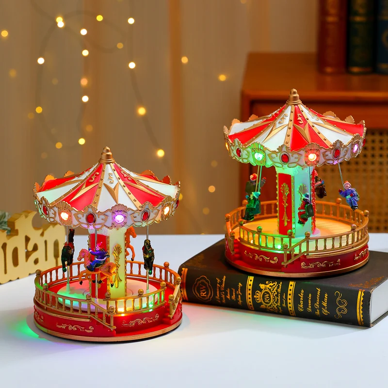 Decorative Musical Carousel Stornfield