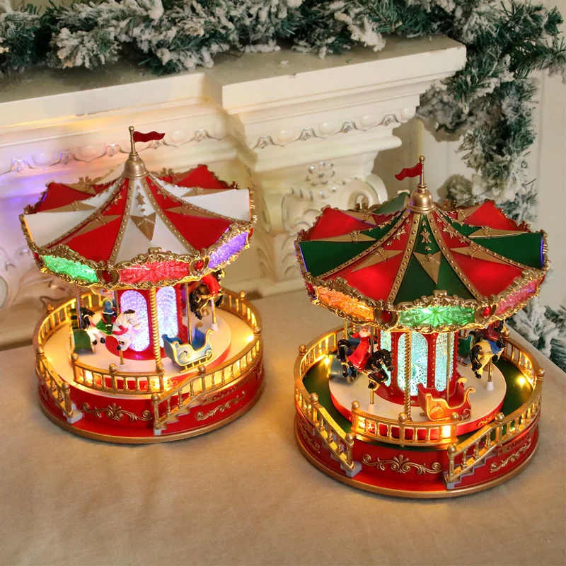 Decorative Musical Carousel Stornfield