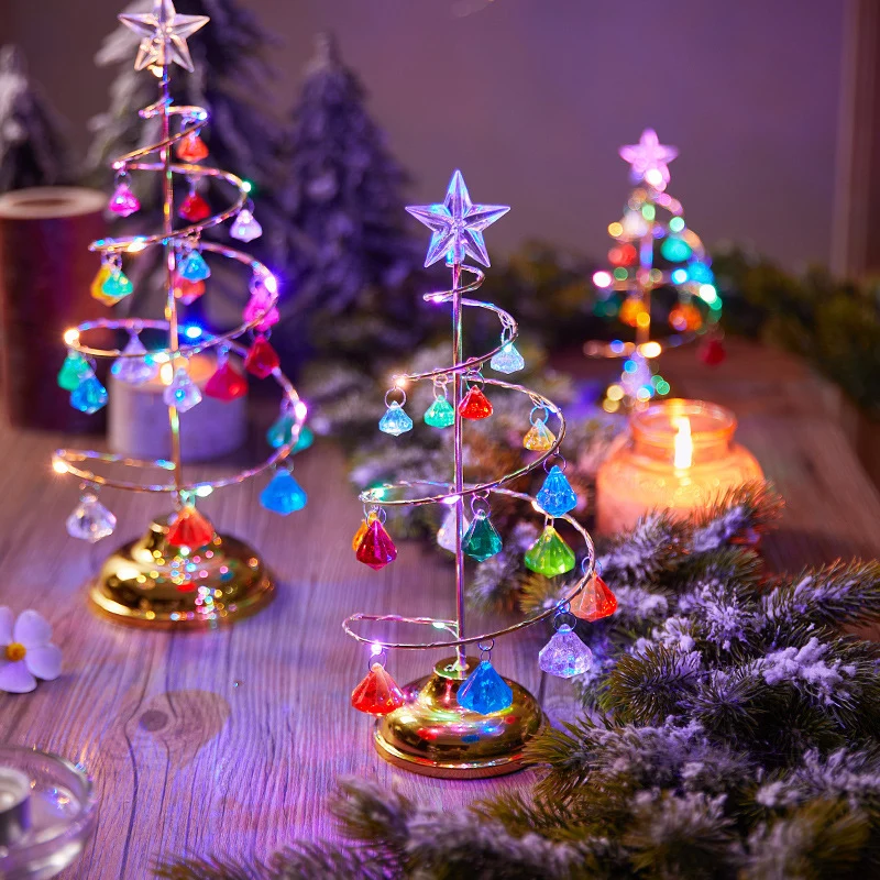 Decorative Miniature LED Christmas Tree Stornfield