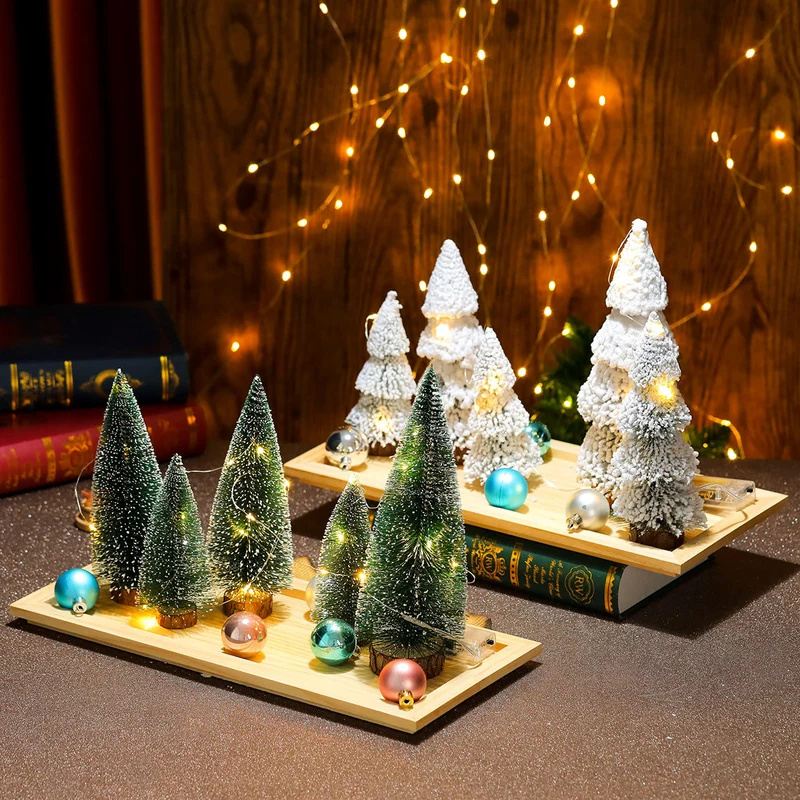 Decorative Miniature Christmas Tree Set Stornfield