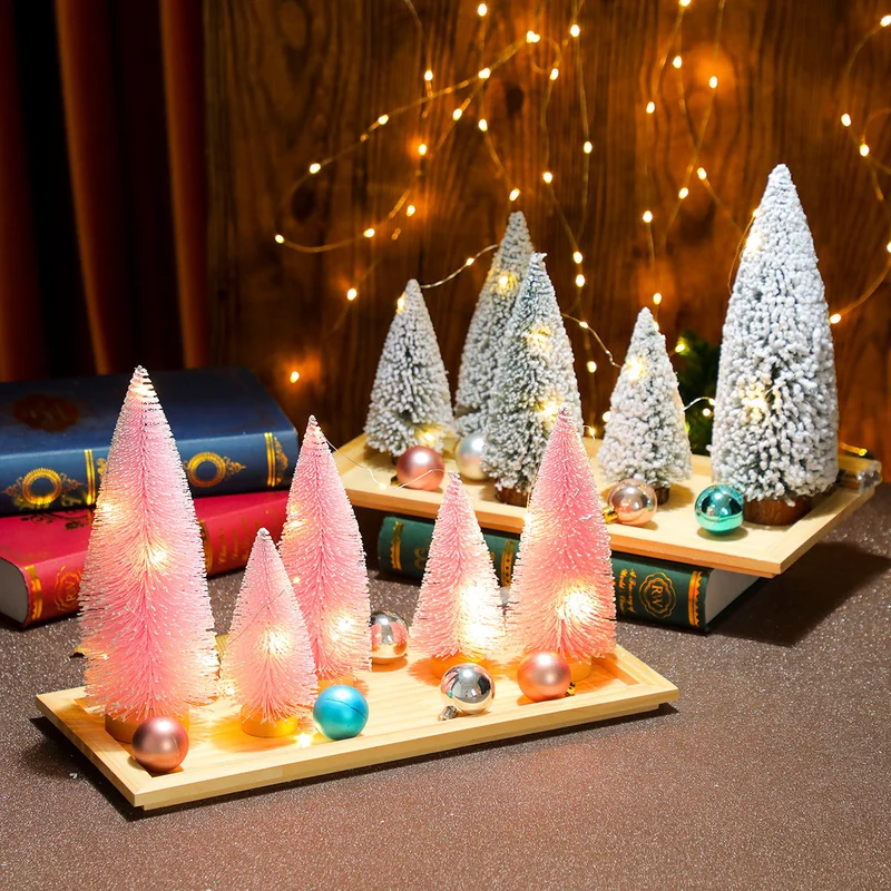 Decorative Miniature Christmas Tree Set Stornfield