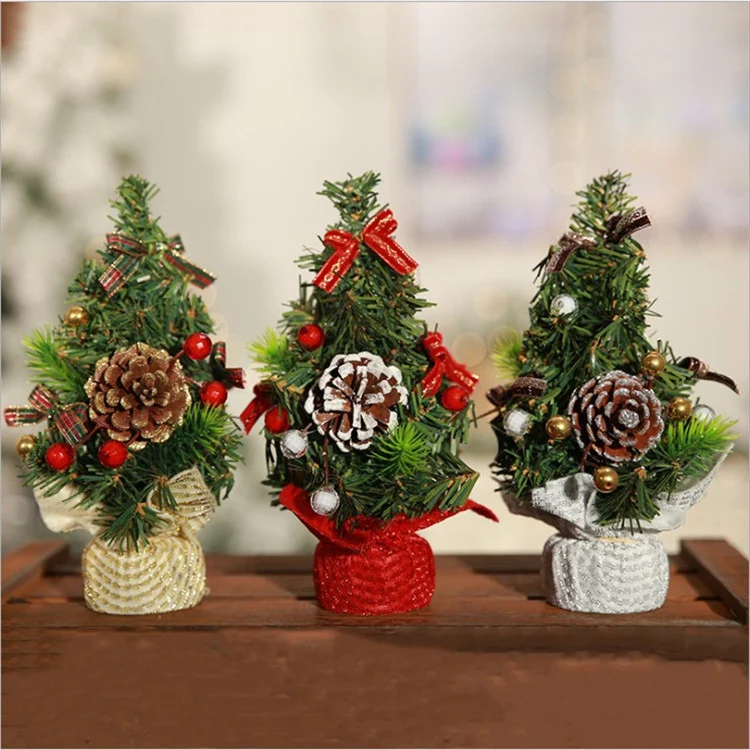 Decorative Mini Holiday Tree Centerpiece Stornfield