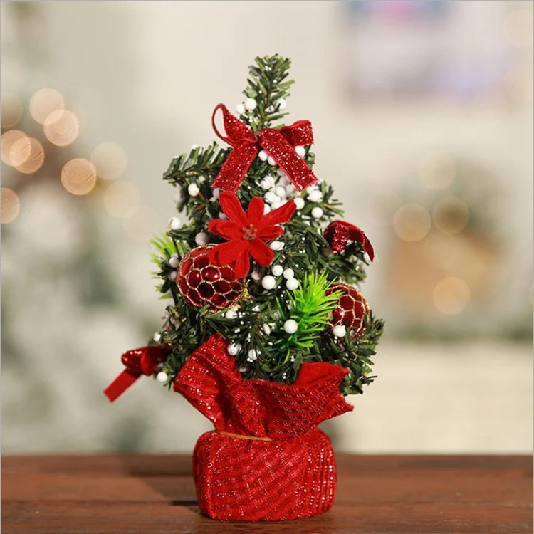 Decorative Mini Holiday Tree Centerpiece Stornfield