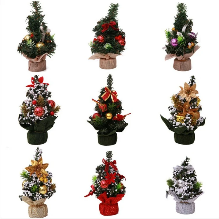 Decorative Mini Holiday Tree Centerpiece Stornfield