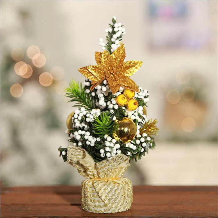 Decorative Mini Holiday Tree Centerpiece Stornfield