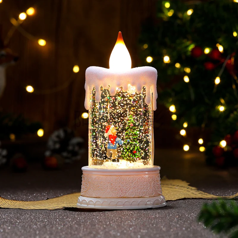 Decorative Light-Up Christmas Telephone Box Stornfield