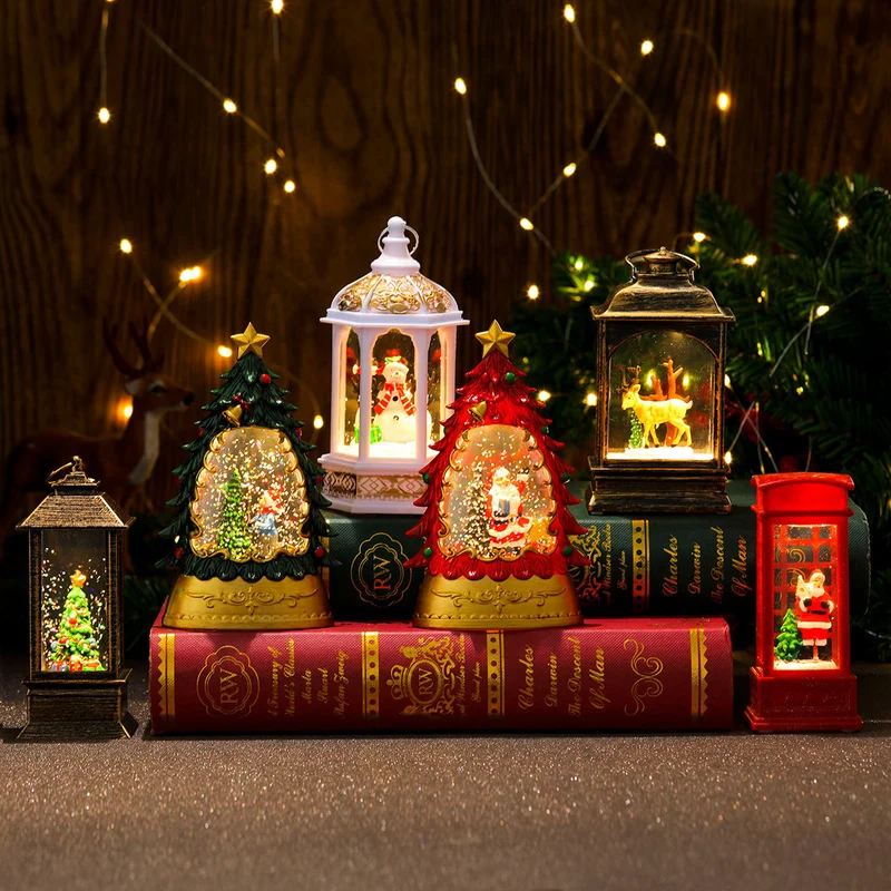 Decorative Light-Up Christmas Telephone Box Stornfield