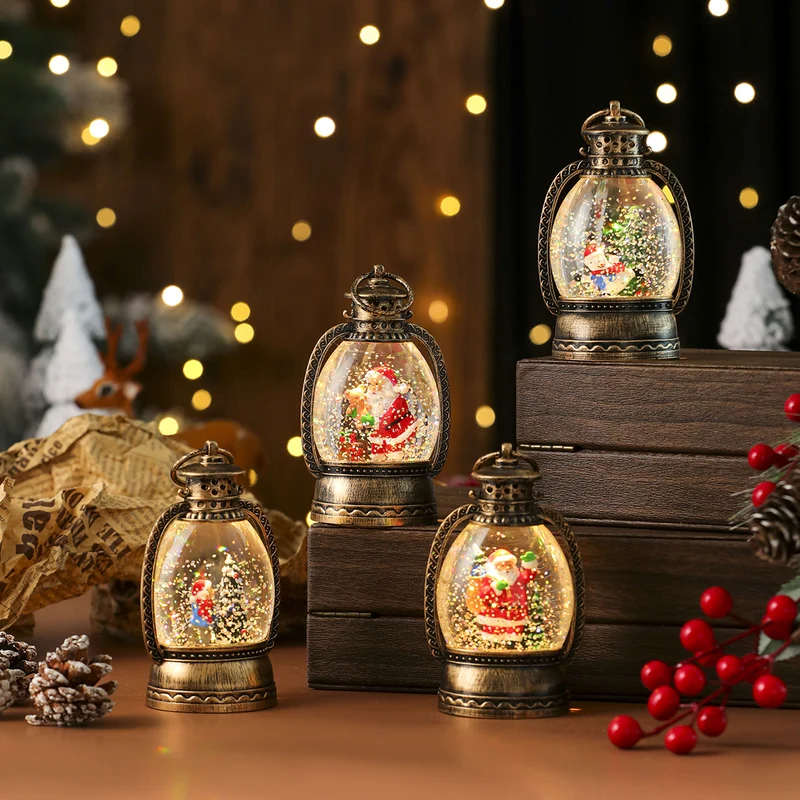 Decorative LED Snow Globe Lantern Stornfield