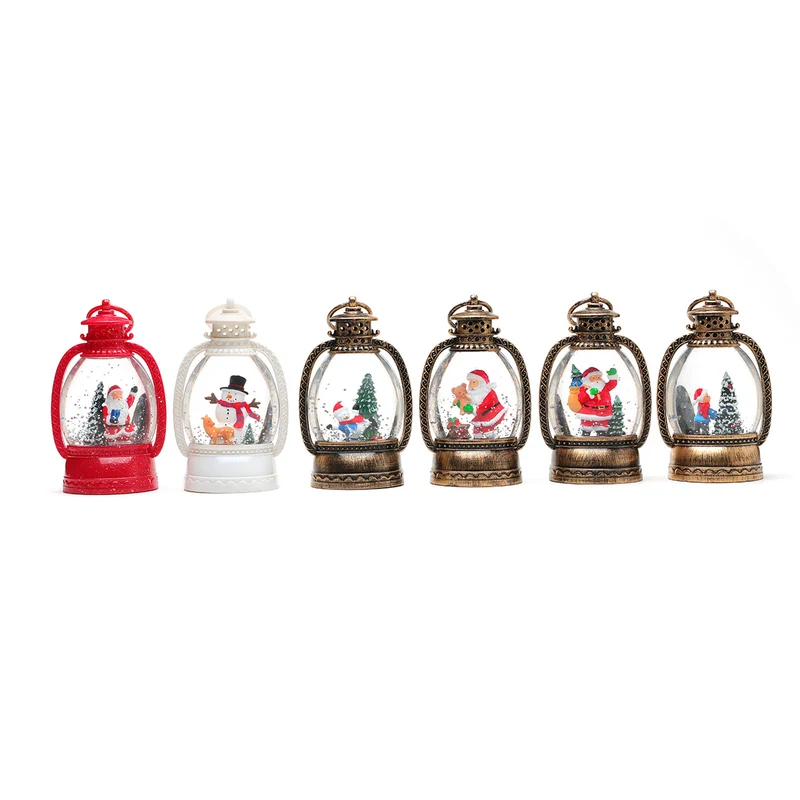 Decorative LED Snow Globe Lantern Stornfield