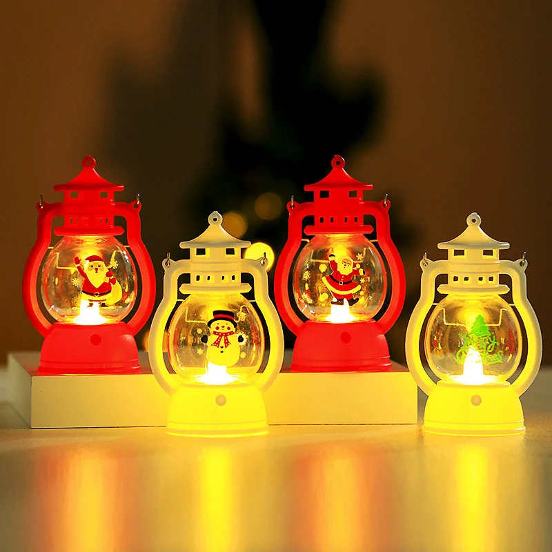 Decorative LED Santa Figurine Lantern Stornfield