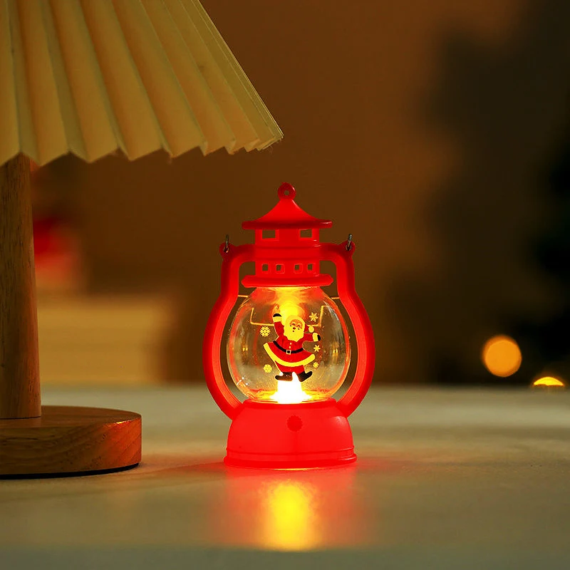 Decorative LED Santa Figurine Lantern Stornfield