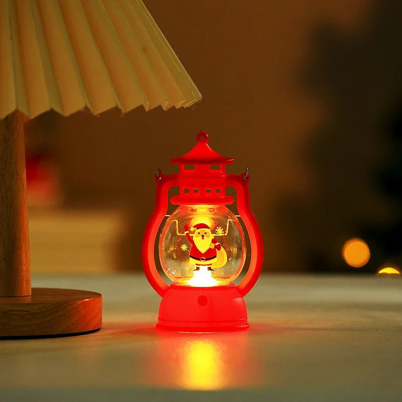 Decorative LED Santa Figurine Lantern Stornfield