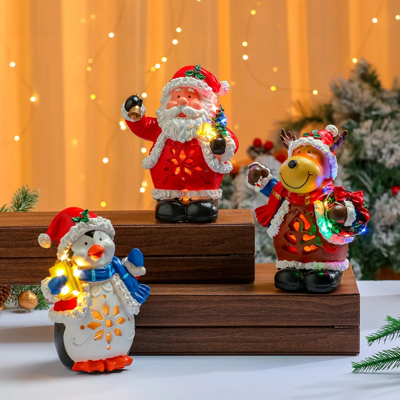 Decorative LED Santa Figurine Stornfield