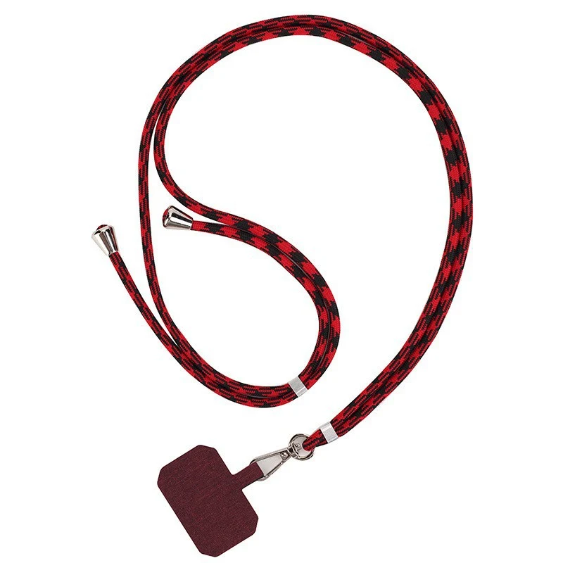Bunte geflochtene Lanyard mit ID-Halter Karnz