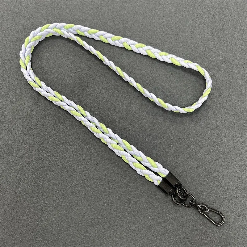 Geflochtener Telefon-Lanyard mit sicheren Clips Karnz