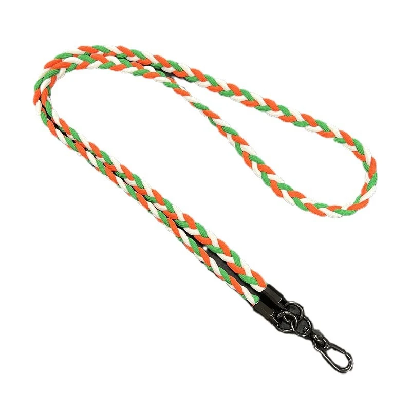 Geflochtener Telefon-Lanyard mit sicheren Clips Karnz