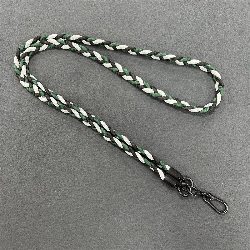Geflochtener Telefon-Lanyard mit sicheren Clips Karnz
