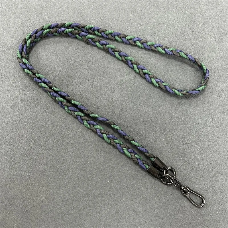 Geflochtener Telefon-Lanyard mit sicheren Clips Karnz