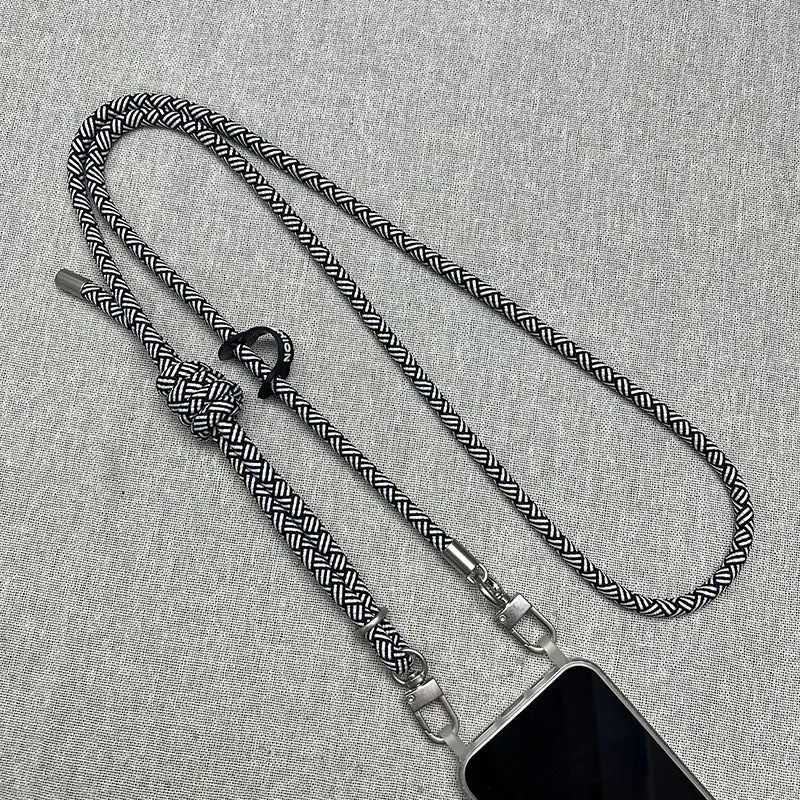 Verstellbarer Handy-Lanyard-Riemen mit Metallclip Karnz