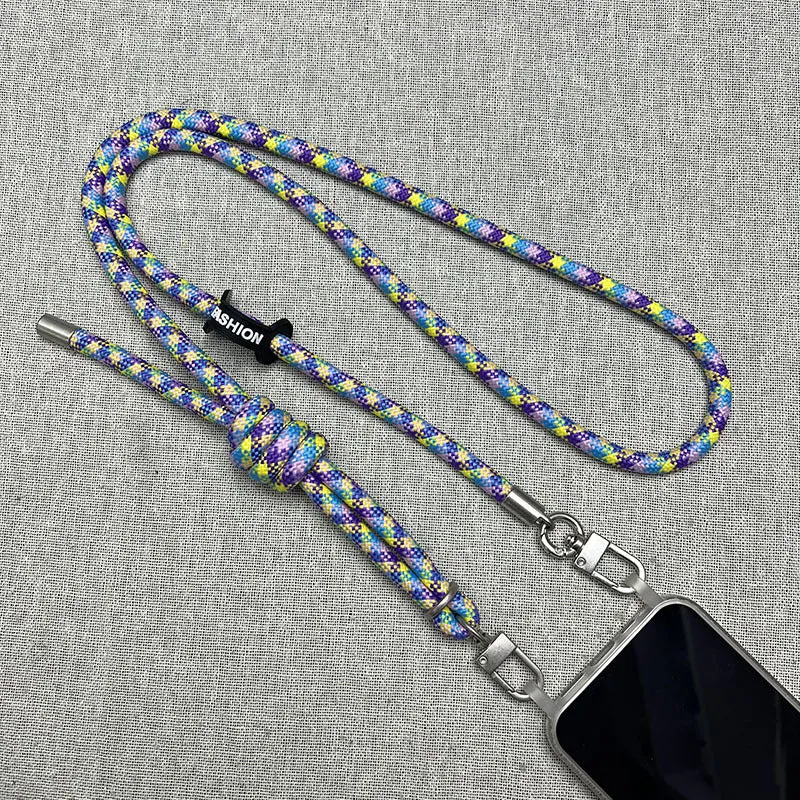 Verstellbarer Handy-Lanyard-Riemen mit Metallclip Karnz