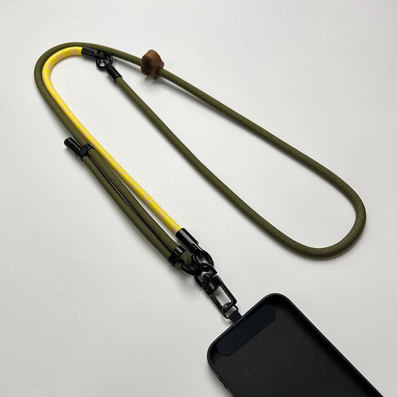 Verstellbare geflochtene Telefon-Lanyard Karnz