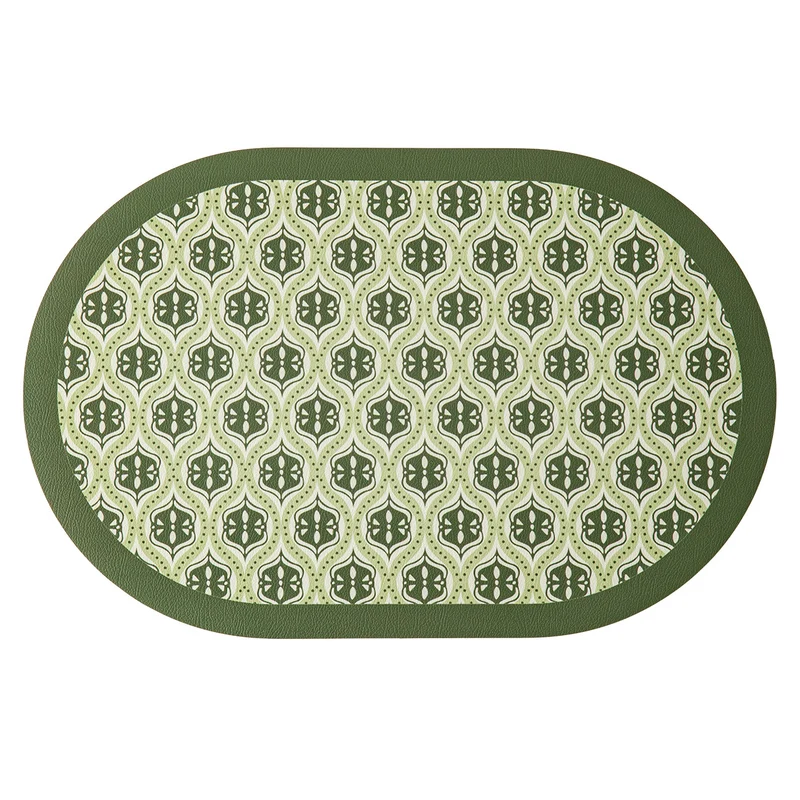 Round decorative rug with floral animal illustration and fine jacquard structure Stornfield