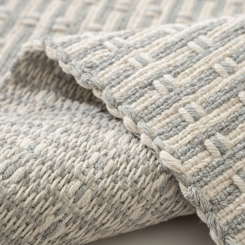 Rectangular placemat made of textured waffle weave Stornfield