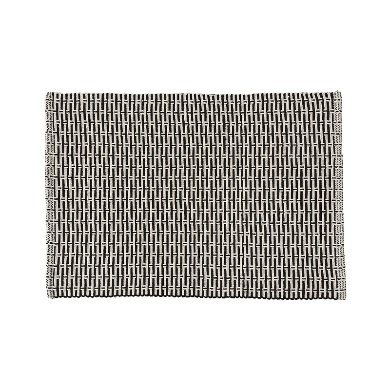 Rectangular placemat made of textured waffle weave Stornfield