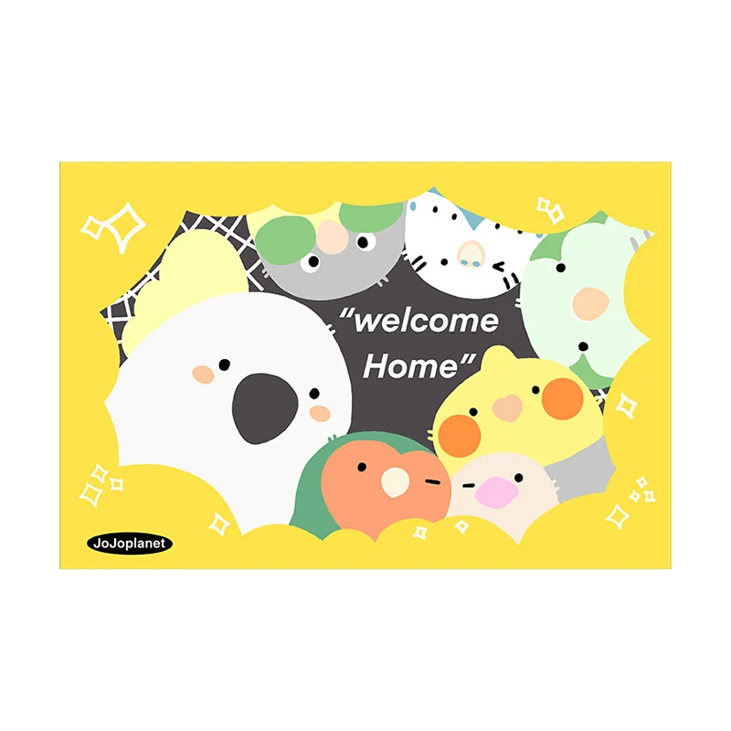 Decorative Cotton-Linen Welcome Home Bird Nursery Wall Tapestry