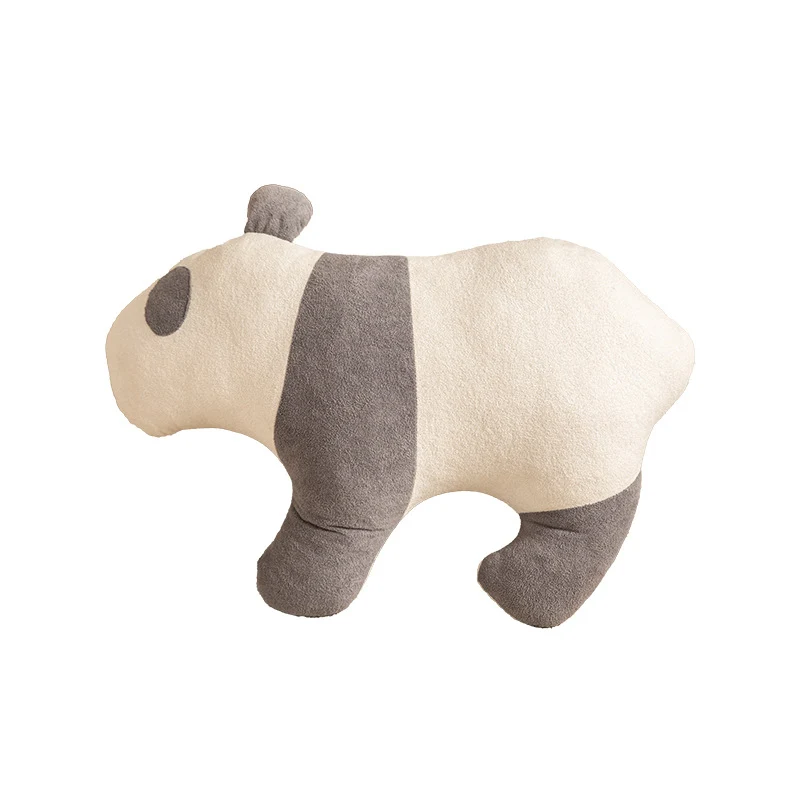 Dolphin-shaped comfort cuddle pillow made of soft plush with ergonomic contour Stornfield