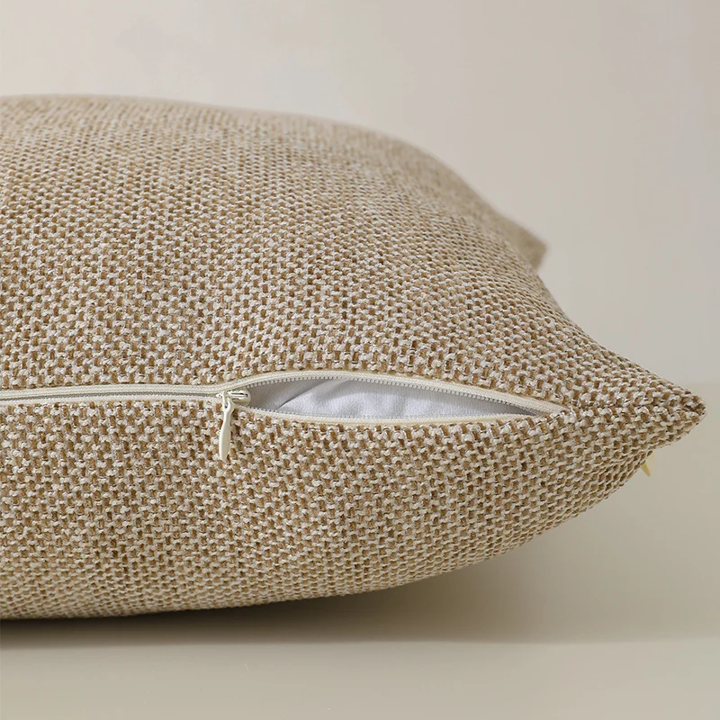 Decorative Cushion Cover Set with Dense Weave Structure and Concealed Zipper Stornfield