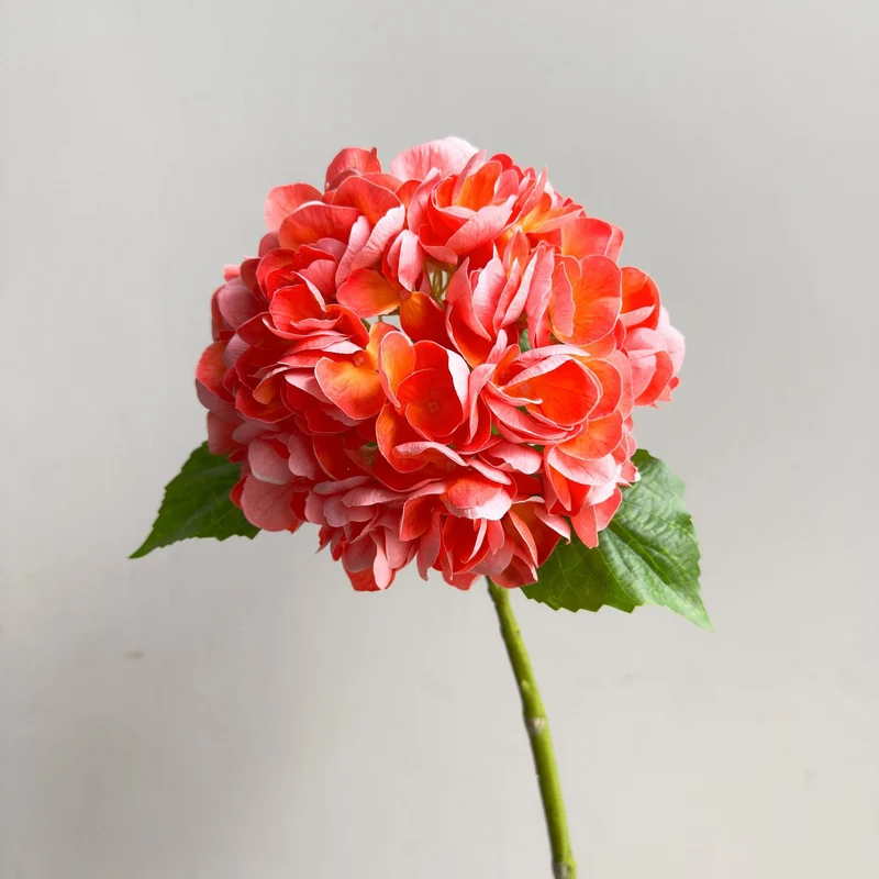 Lifelike Hydrangea Stem