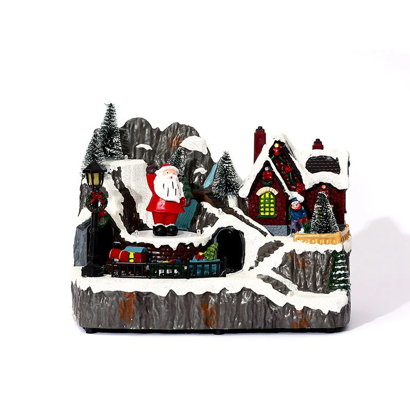Decorative LED Christmas Village Diorama Stornfield
