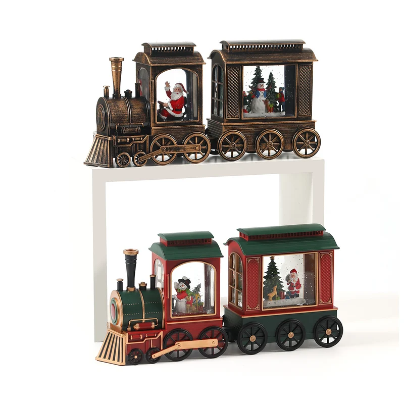 Decorative LED Christmas Train Figurine Stornfield