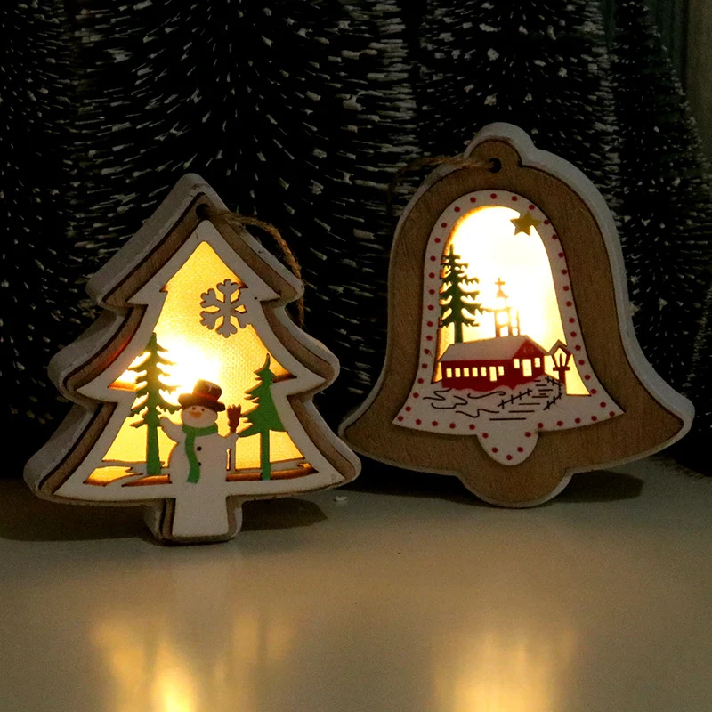 Decorative LED Christmas Scene Lantern Stornfield
