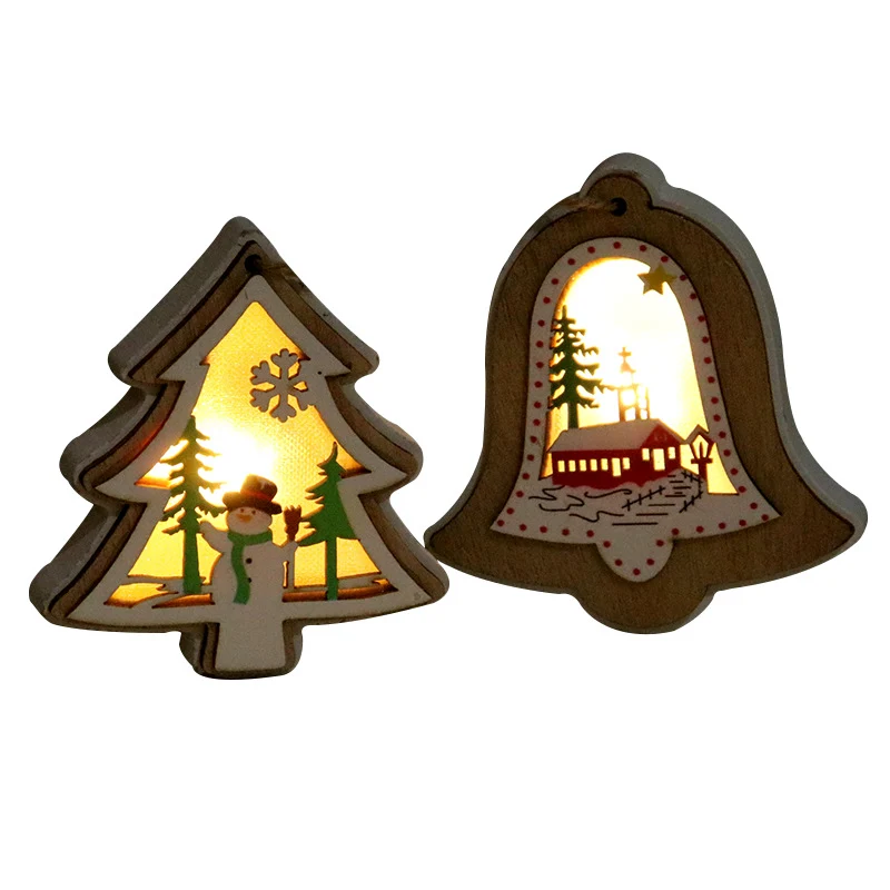 Decorative LED Christmas Scene Lantern Stornfield