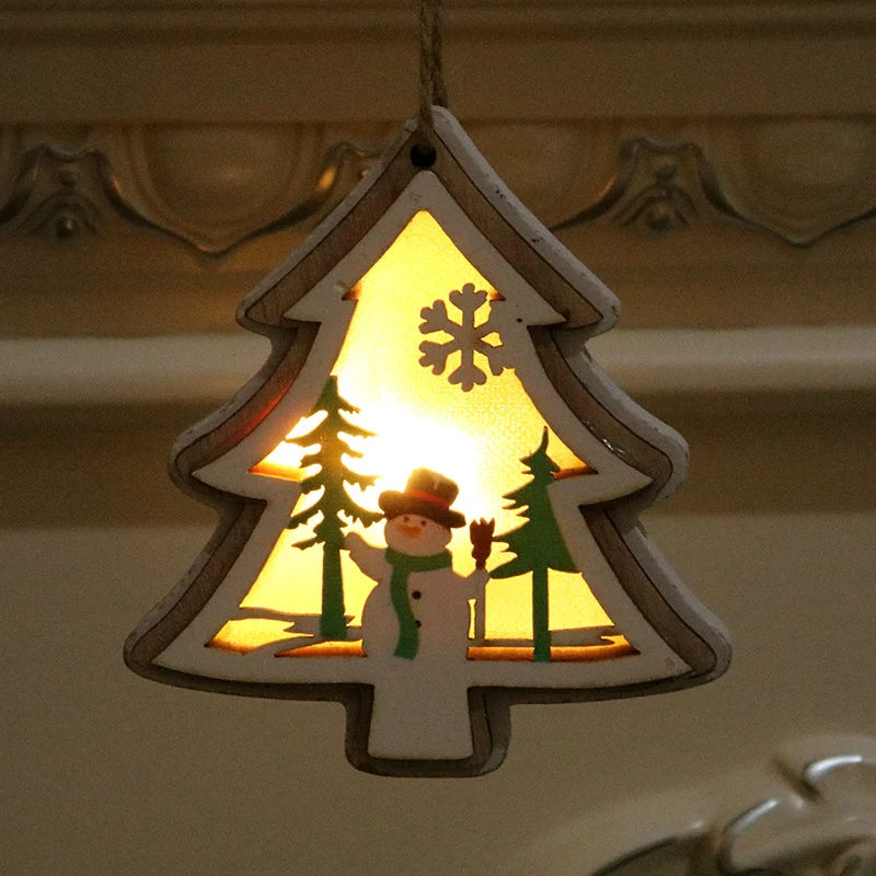 Decorative LED Christmas Scene Lantern Stornfield